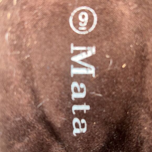 Mata Brown Faux Leather Strappy Sandals Size 9 - Picture 6 of 6